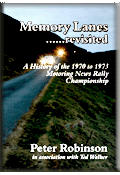 Memory Lanes revisited - Front Cover - Features a nightime shot of two Escorts and a Mini Cooper descending the Hirnant Where can I buy Memory Lanes Early Years